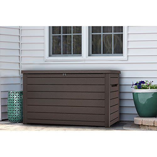 XXL 230 Gallon Plastic Deck Storage Container