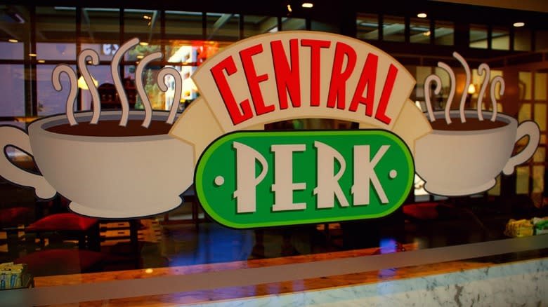 The Central Perk sign 