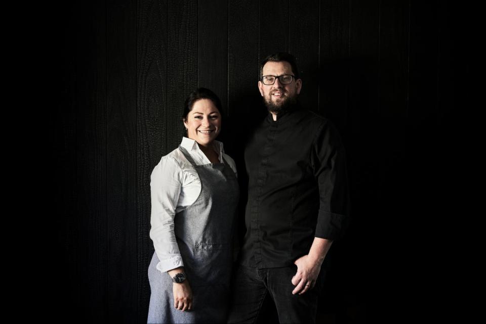 United in food: James and Maria Close (Craig Fraser)