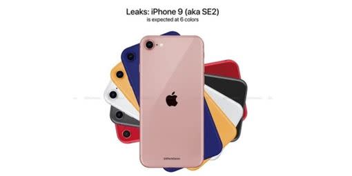 iPhone 9最新渲染圖曝光。（圖／翻攝自9TechEleven）