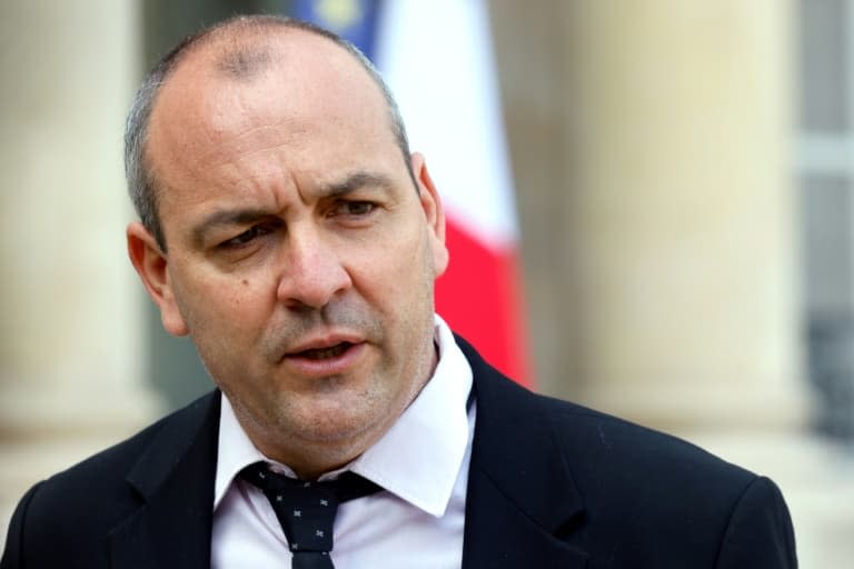 Le secrétaire général de la CFDT, Laurent Berger, à l'Elysée à Paris le 29 avril 2021 - Ludovic MARIN © 2019 AFP