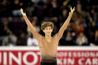 <p>Rippon competes in the Men’s Free Skate during the ISU Four Continents Figure Skating Championships in Colorado Springs.<br>(Photo by Matthew Stockman/Getty Images) </p>