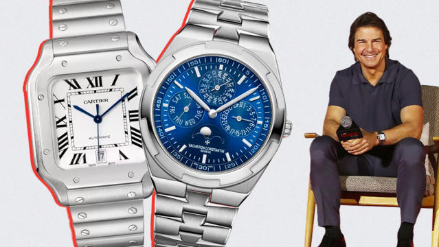 Tom Cruise Showcases Cartier and Vacheron Constantin Watches While  Promoting the New 'Mission: Impossible