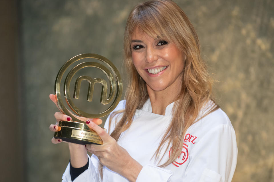 MADRID, ESPAÑA - 9 DE DICIEMBRE: Raquel Meroño, ganadora de MasterChef Celebrity 2020 de TV, posa para una sesión de fotos el 9 de diciembre de 2020 en Madrid, España. (Foto de Europa Press Entertainment/Europa Press vía Getty Images)