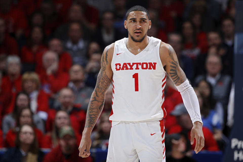 Obi Toppin was a unanimous All-American and the AP National Player of the year at Dayton. (Photo by Joe Robbins/Getty Images)