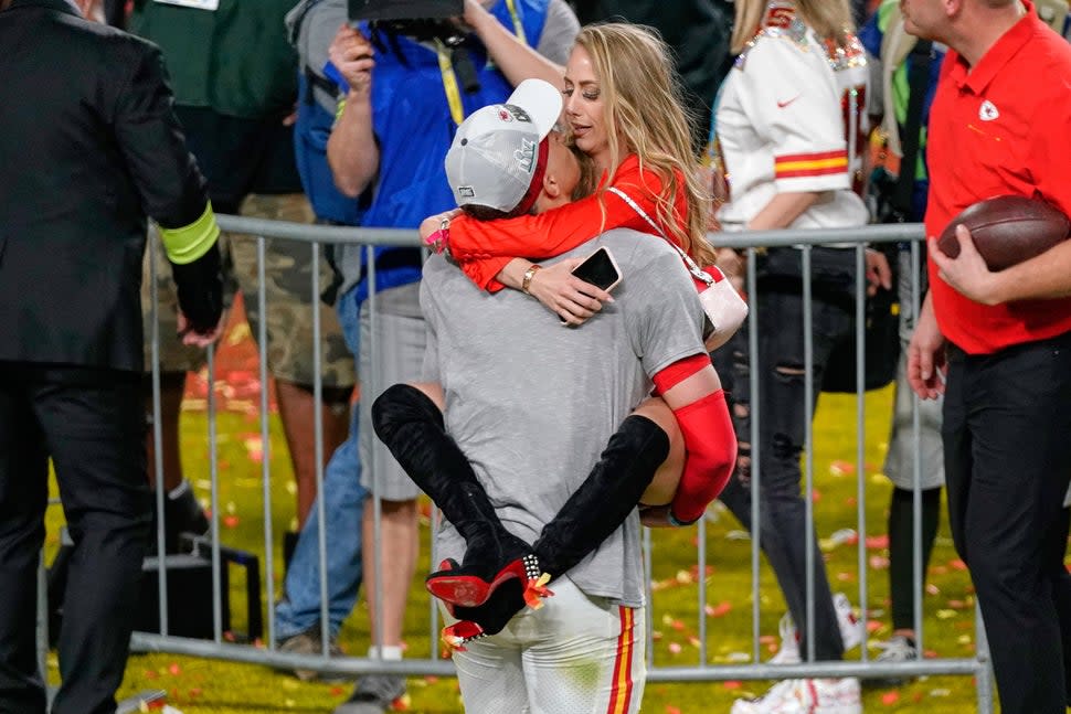 Patrick Mahomes and Brittany Matthews