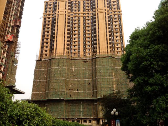 An Evergrande project in Guangdong Province, China