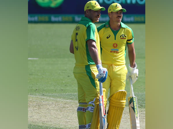 Aaron Finch and David Warner 