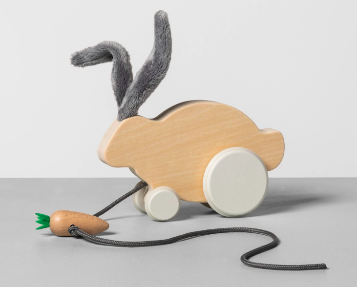 Hearth & Hand with Magnolia Bunny and Carrot Pull Along Toy. (Photo: Target.com)