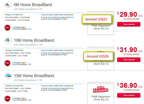 singtel-singapore-broadband-prices