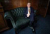 Ian McCafferty, a member of the Bank of England's Monetary Policy Committee poses for a photograph at the Bank of England in London, Britain, April 9, 2018. REUTERS/Hannah McKay