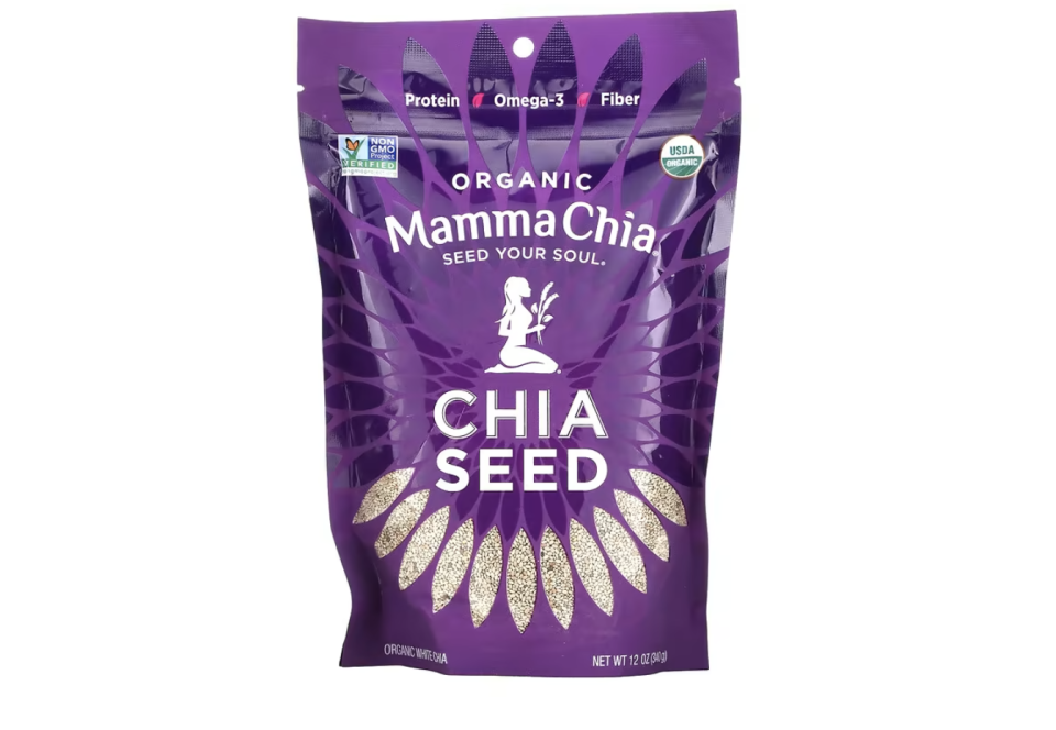 Mamma Chia, Organic White Chia Seed. (PHOTO: iHerb)