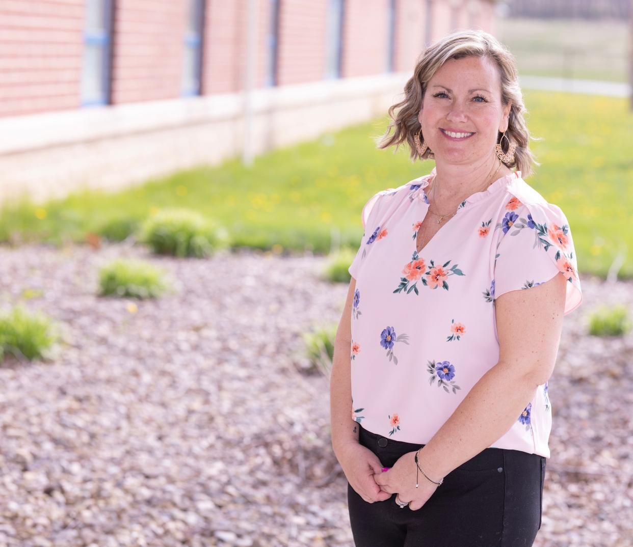 Lindsay Crawford, a seventh- and eighth-grade science teacher at East Canton Middle School, is a Canton Repository Teacher of the Month for April.