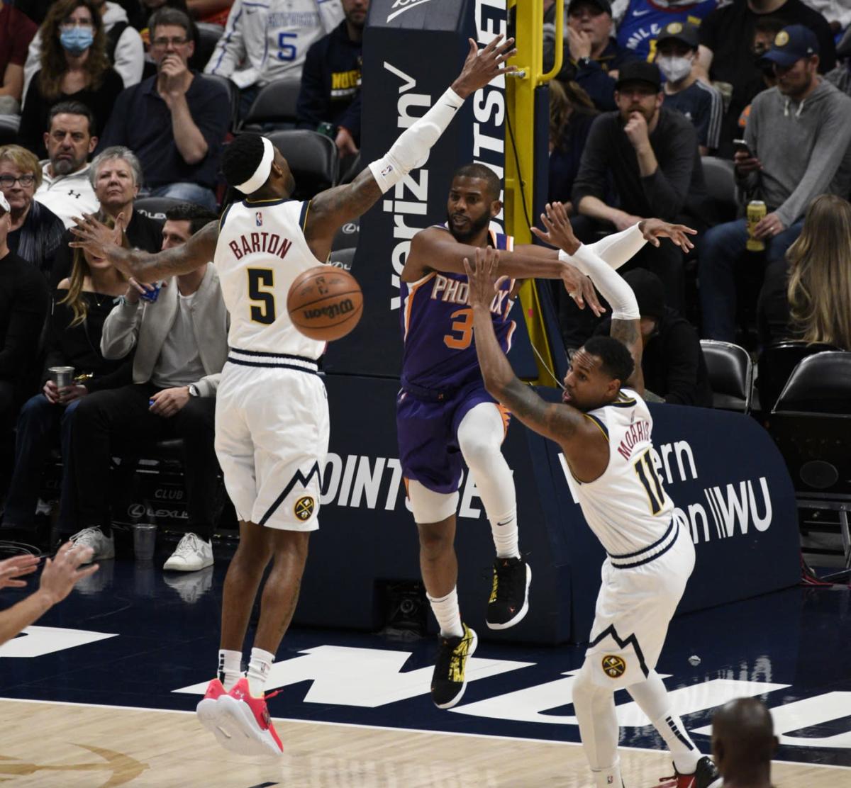 109-115.  Chris Paul reaches perfection and the Suns eliminate the Pelicans