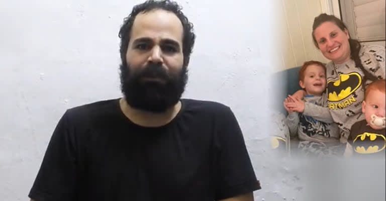 Yarden Bibas en el video difundido por Hamas