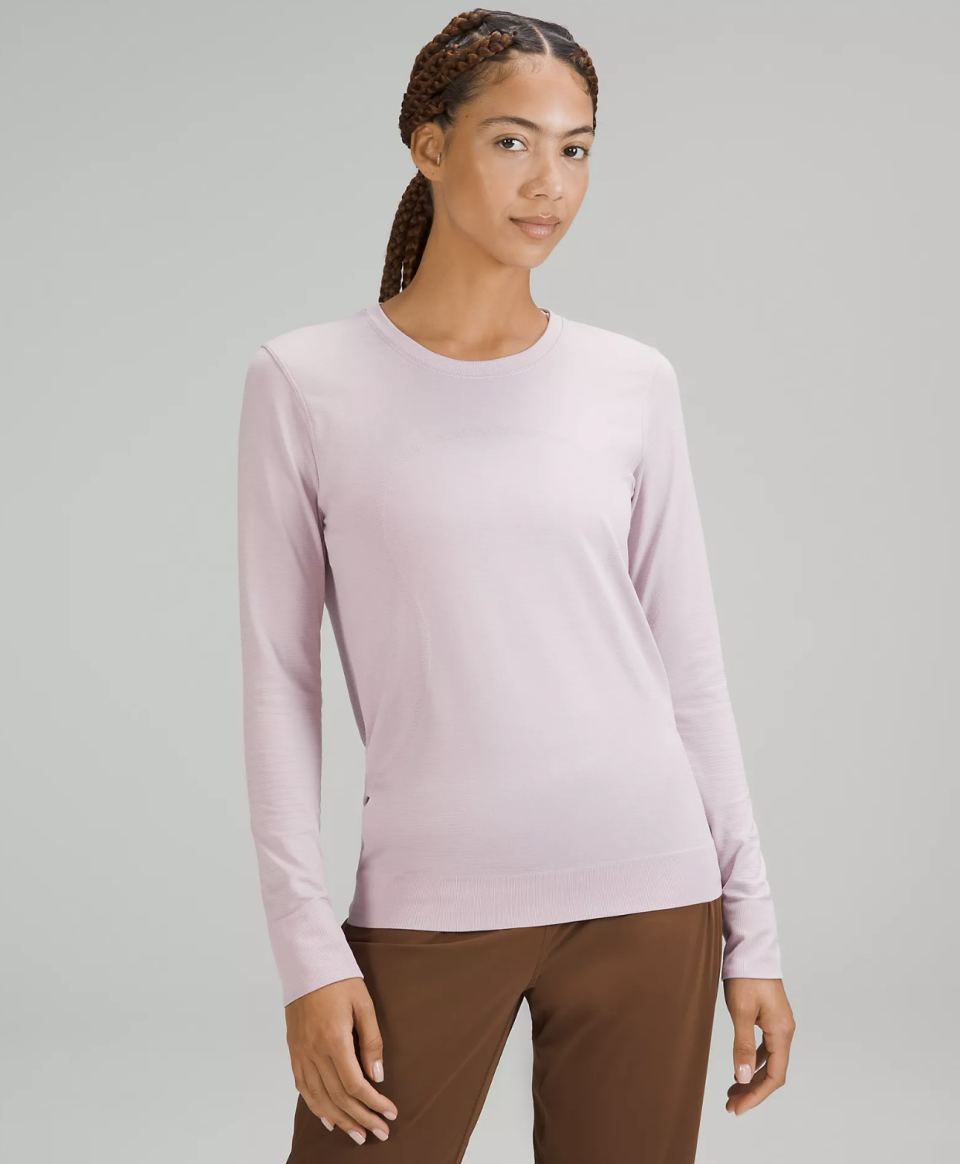 Swiftly Relaxed Long Sleeve Shirt (Photo via Lululemon)