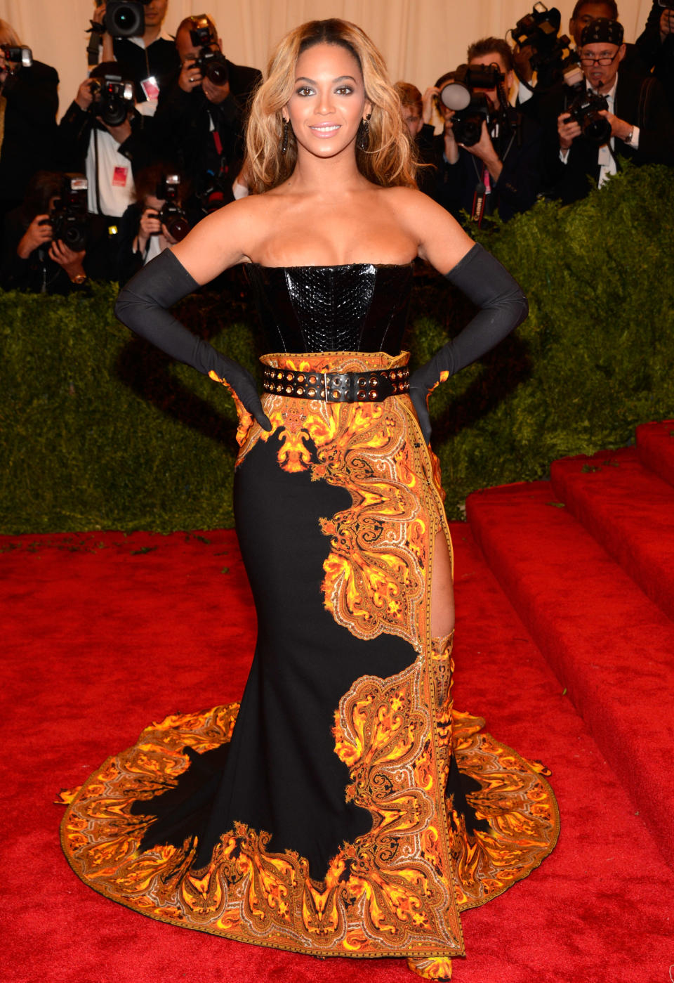 beyonce best red carpet