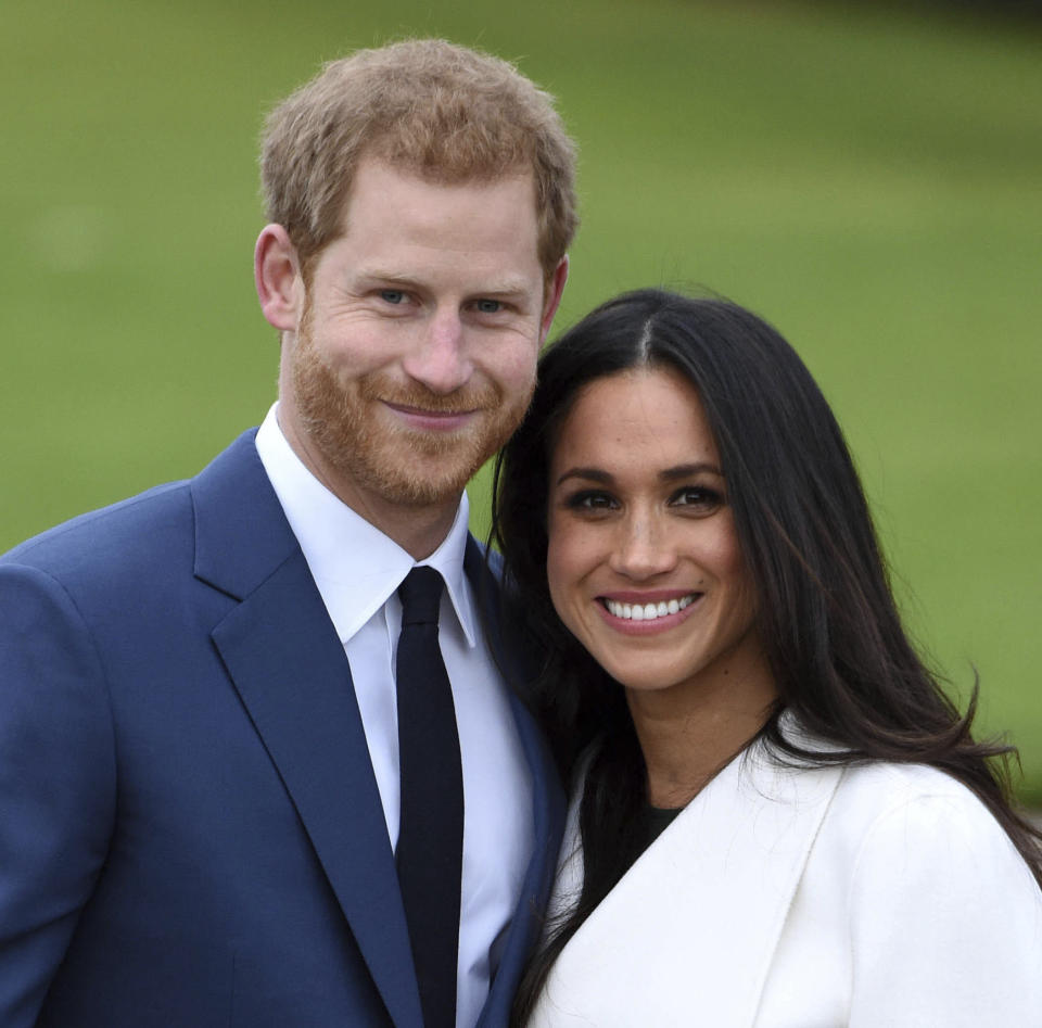 Harry and Meghan stepped down as fulltime members of the royal family last year. (PA)