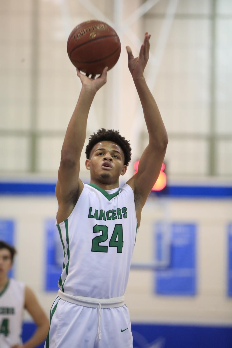 Roddy Gayle, Lewiston-Porter High School, 2020 All-Western New York boys basketball, 1st team, on Wednesday, Feb. 19, 2020. (Harry Scull Jr./Buffalo News)