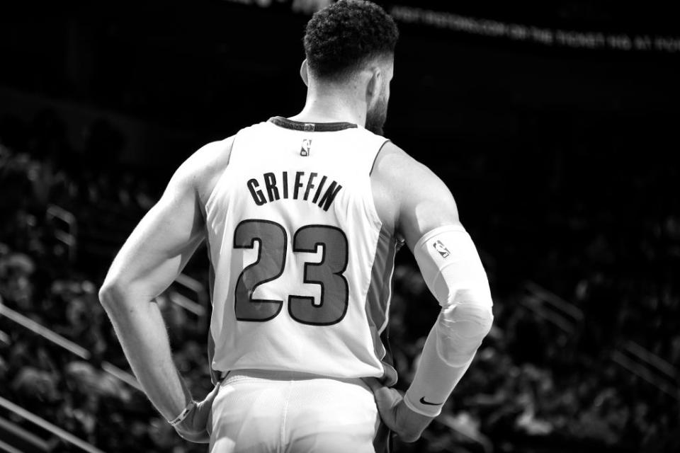 Blake Griffin will play his first game against the Los Angeles Clippers in Staples Center on Saturday. (Getty Images)