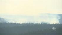 Smoke from a forest fire has prompted officials to order an evacuation of the western Labrador community of Wabush.