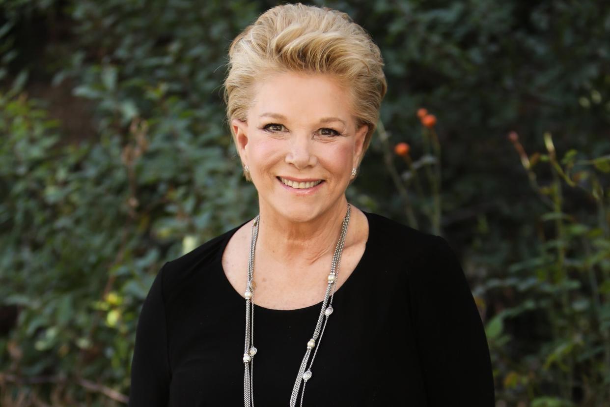 Personality Joan Lunden visits Hallmark Channel's "Home & Family" at Universal Studios Hollywood on February 26, 2020 in Universal City, California.