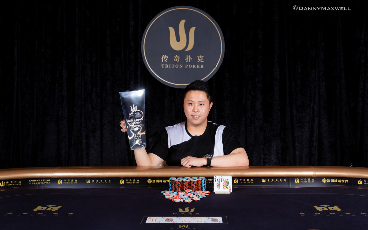 Kenneth Kee, who won $3.9 million at the Triton Poker Series tournament in South Korea, has been ranked as Singapore’s top player. (PHOTO: Triton Poker, Instagram/Kennethkeewk)