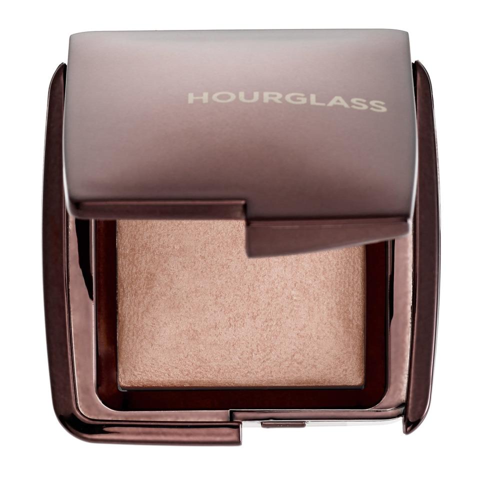 Hourglass' Ambient Lighting Powder uses photoluminescent technology to diffuse and soften the look of skin and "<a href="https://www.hourglasscosmetics.com/ambient-lighting-powder" target="_blank">recreate the most exquisitely flattering light</a>" for your face.&nbsp;<br /><br /><strong><a href="https://www.hourglasscosmetics.com/ambient-lighting-powder" target="_blank">Hourglass Ambient Lighting Powder</a>, $46</strong>
