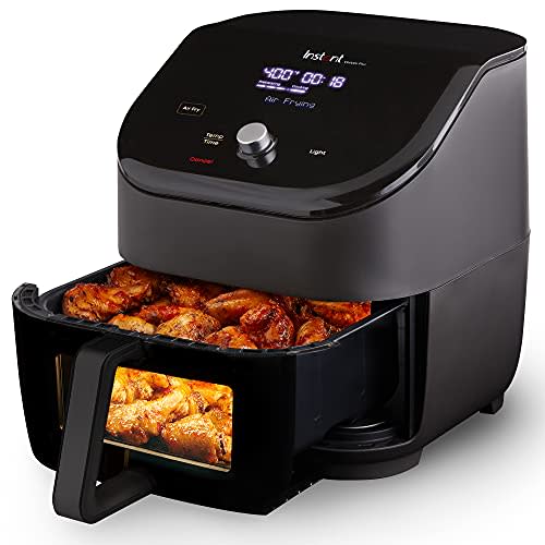 Instant Vortex Plus Air Fryer with ClearCook, 6 Quart, 6-in-1 Air Fry, Roast, Broil, Bake, Rehe…