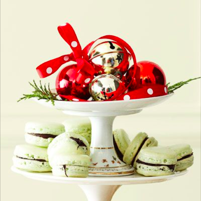 Christmas Macarons