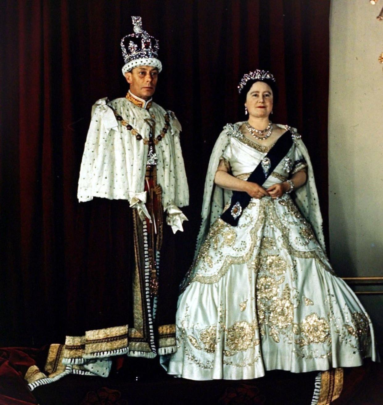 King George VI and Queen Elizabeth