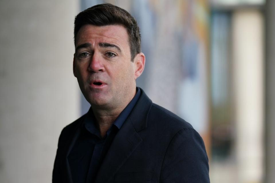 Mayor of Greater Manchester, Andy Burnham (Jacob King/PA) (PA Wire)