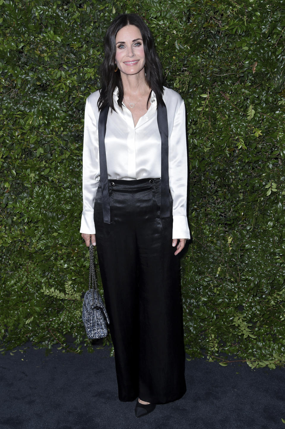 FILE - Courteney Cox attends Chanel and NRDC Host Dinner to Celebrate Our Majestic Oceans on Saturday, June 2, 2018, in Malibu, Calif. Cox turns 58 on June 15. (Photo by Richard Shotwell/Invision/AP, File)