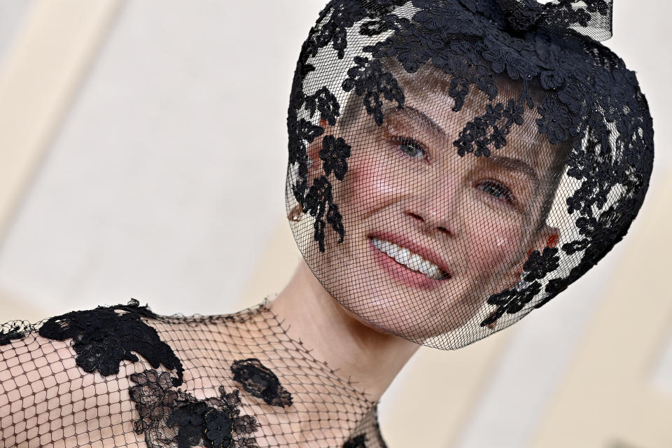 Rosamund Pike en los Golden Globe Awards 2024 (Photo by Axelle/Bauer-Griffin/FilmMagic)