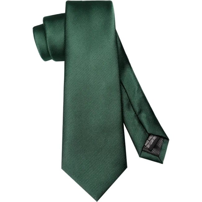 An emerald green tie.