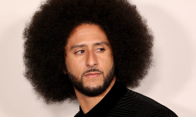 Colin Kaepernick was on the red carpet.