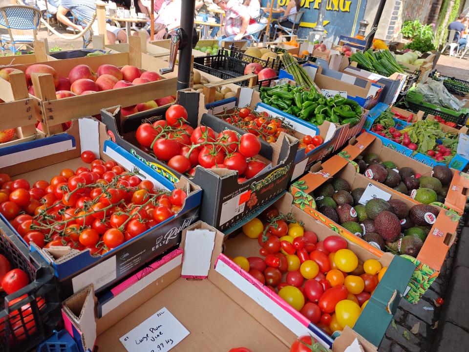 An image of various vegetables