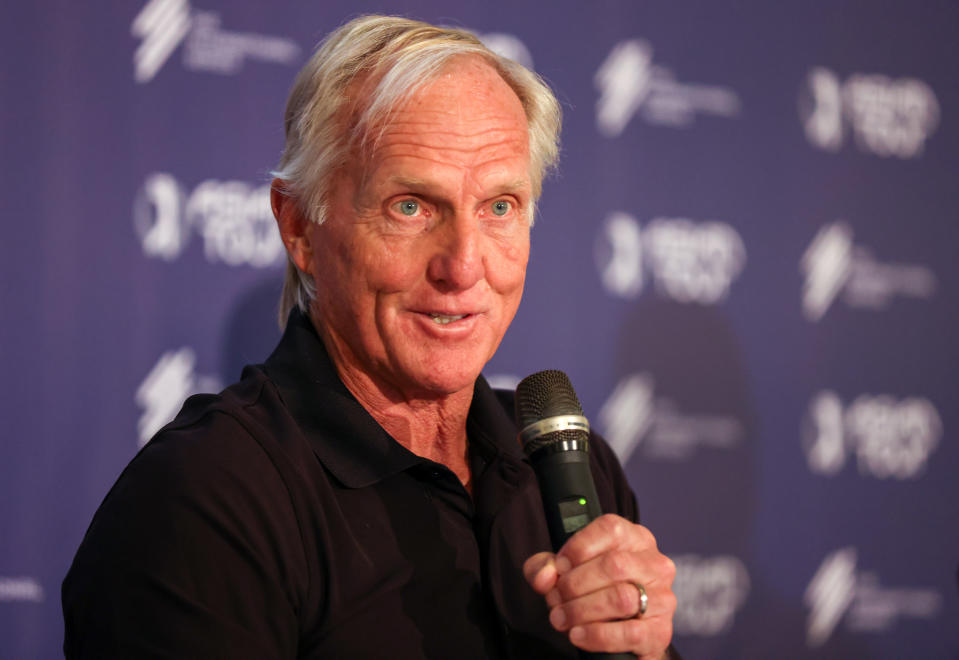 Greg Norman, CEO of Liv Golf Investments