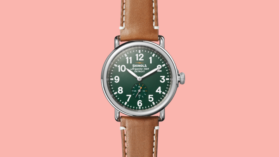 50 best gifts for men 2023: Shinola Watch.