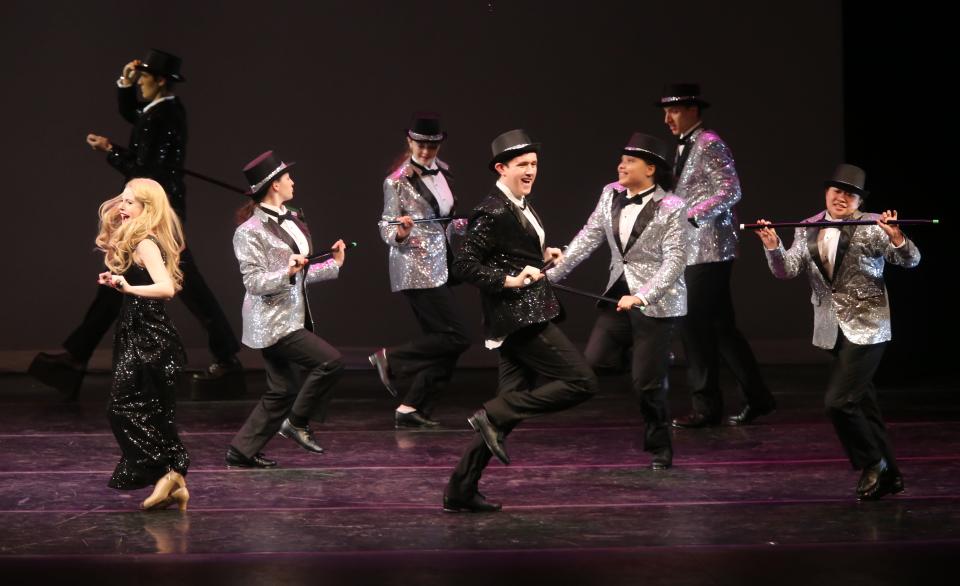 Walter Panas' cast of "Young Frankenstein" performs during the 21st annual Metro Awards which honored achievements in high school musicals from Bergen, Putnam, Rockland and Westchester counties at Purchase College on June 10, 2019. The Metros are returning in 2023, with a ceremony at Tarrytown Music Hall on June 12, 2023.