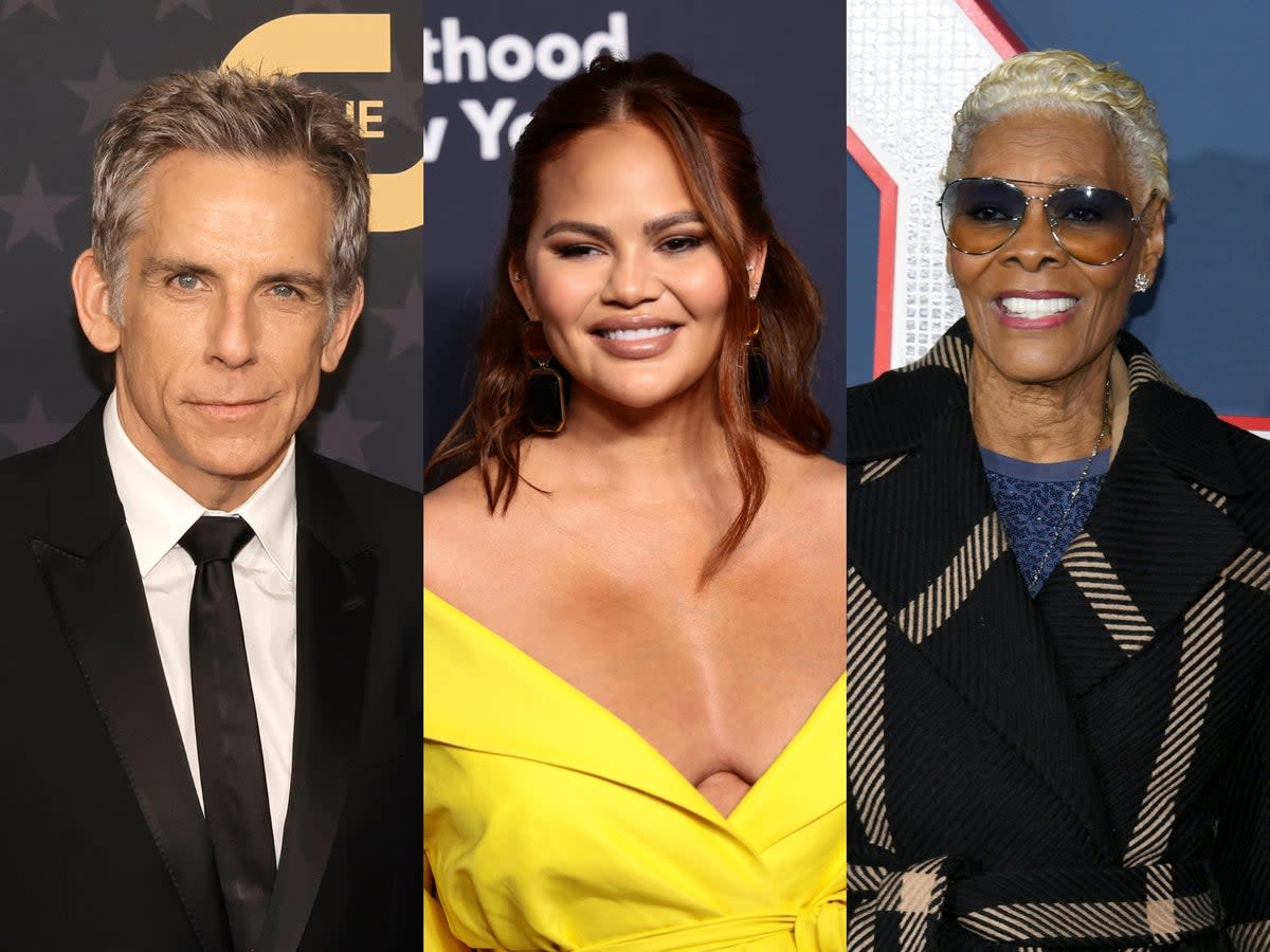 Ben Stiller, Chrissy Teigen and Dionne Warwick are among celebrities who have reacted to losing their Twitter blue checkmarks (Getty)