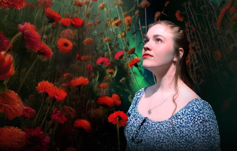 “Wizard of Oz” is the first production of Theatre Charlotte’s 2023-24 season, its 96th, and runs from Sept. 8-24. Seen here is Cameron Vipperman as Dorothy.