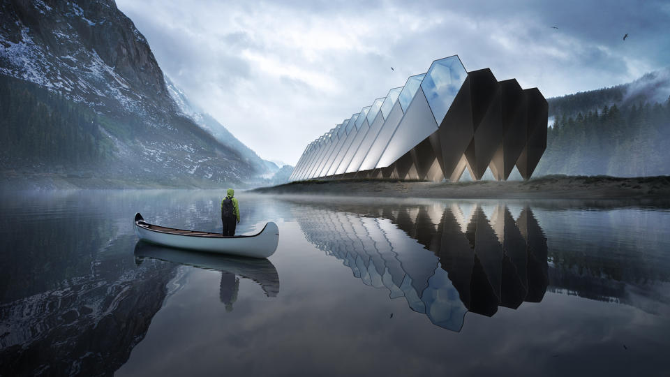 <p>Quello che vedete nelle foto è un progetto che si chiama Tetra Hotel: si sa già che sarà tra i più futuristici del pianeta, ma non si sa dove sorgerà. (foto: Innovation Imperative)<br></p>