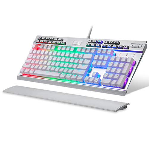 Redragon K550 Mechanical Gaming Keyboard, RGB LED Backlit with Brown Switches, Macro Recording,…
