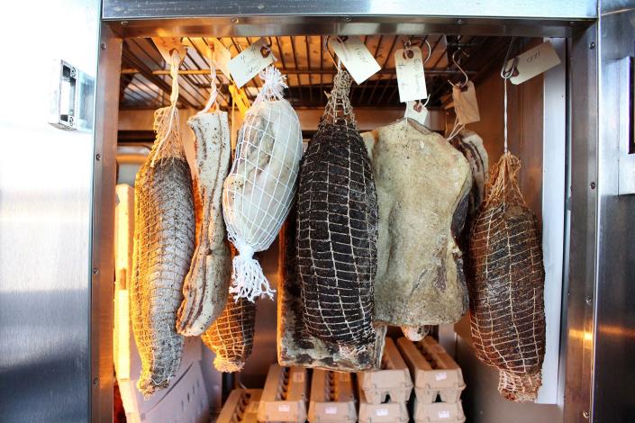 While it's not made from local meat, the Meat Market has a fantastic charcuterie program.