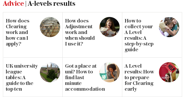 A Level articles grid