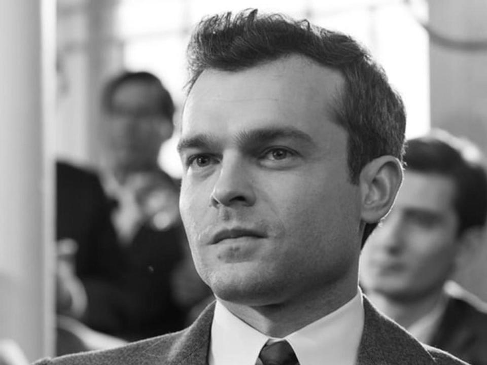 Alden Ehrenreich as a Senate aide (Universal)