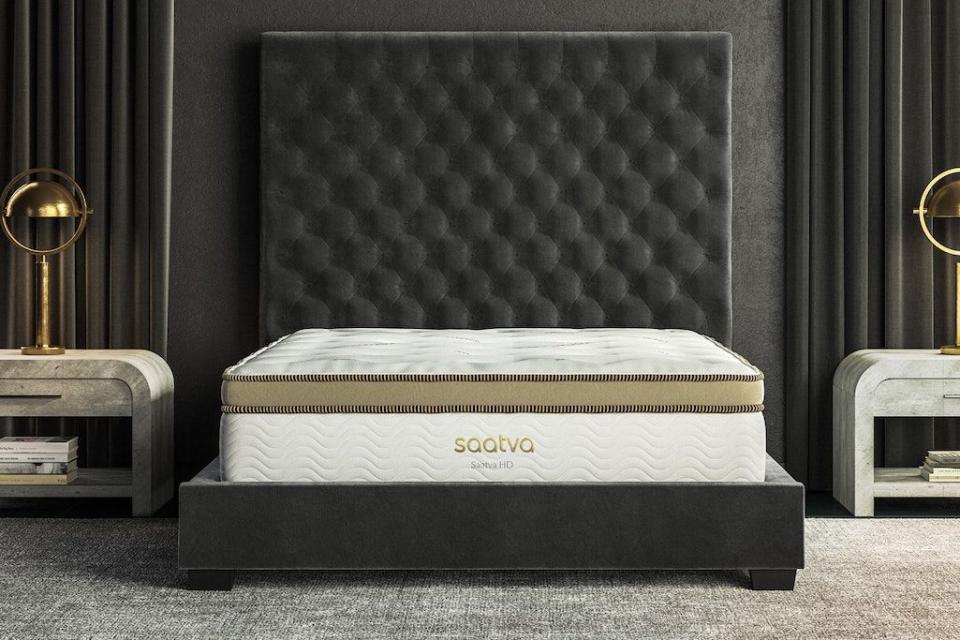 <p><a href="https://clicks.trx-hub.com/xid/hearstcorp_9eb67_bp?q=https%3A%2F%2Fwww.saatva.com%2Fmattresses%2Fsaatva-hd%3Fcoupon%3Dfmpegmosvfdrbqec&p=https%3A%2F%2Fwww.bestproducts.com%2Fhome%2Fg44724638%2Fsaatva-mattress-sales-deals%2F&utmSource=yahoo-us&utmCampaign=21&utmMedium=syn" rel="nofollow noopener" target="_blank" data-ylk="slk:Shop Now;elm:context_link;itc:0;sec:content-canvas" class="link ">Shop Now</a></p><p>HD Mattress</p><p>Saatva</p><p>$2795.00</p>