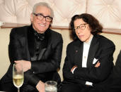 Marty Scorsese threw back a few cocktails with old pal Fran Lebowitz.