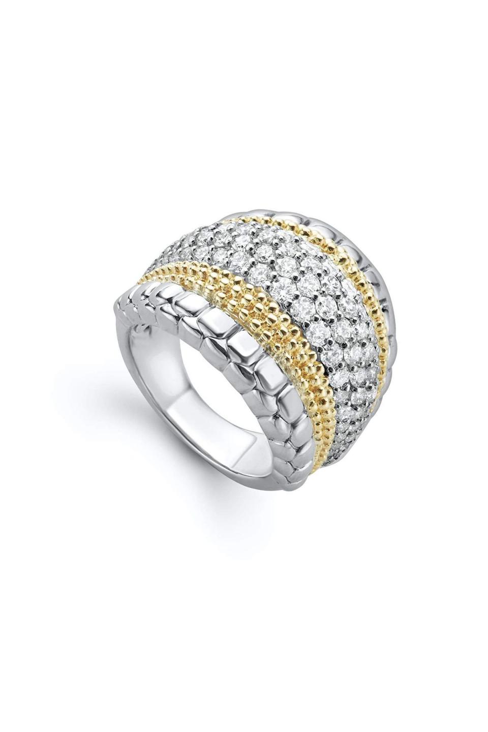 Caviar Lux Diamond Ring